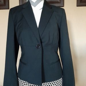 Ann Taylor Fitted Black Blazer
